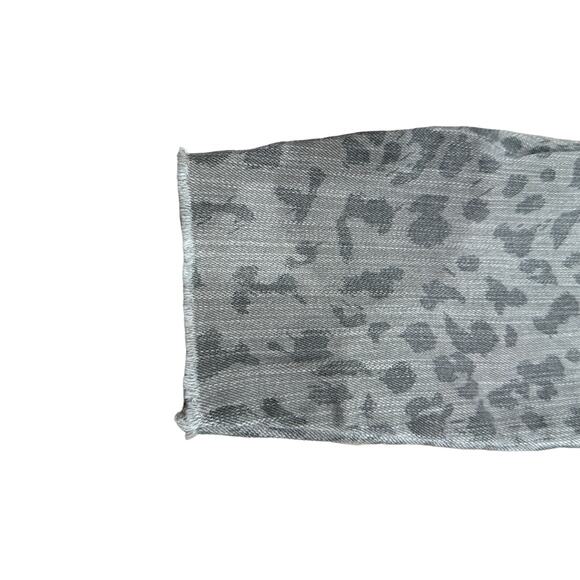 KUT From The Kloth Connie Skinny Jeans Button‎ Fly Leopard Gray Womens Size 2 - Picture 5 of 11